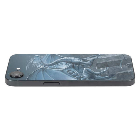 Silver Dragon by Vincent Hie iPhone 16e Skin